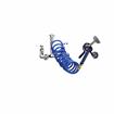 Picture of Encore 8" OC Wall Mount Veterinary Faucet with 108" Blue Coiled Hose, Vacuum Breaker and Lightweight Aluminum Side Sprayer