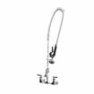 Picture of Encore® Commercial Duty 8" OC Wall Mount Pre-Rinse Assembly with 6" Add-on Faucet and Wall Bracket