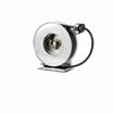 Picture of Encore® Hose Reel with 35 ft. Hose, Open Stainless Steel Reel Assembly, 3/8" NPT Inlet and 3.3 gpm Spray Valve