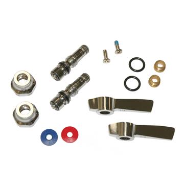 Picture of Old Style Low Lead KL13 Series Repair Kit for Compression Valve Includes: Hot and Cold Valve and Handles Repair Kit (Retail Packaging)