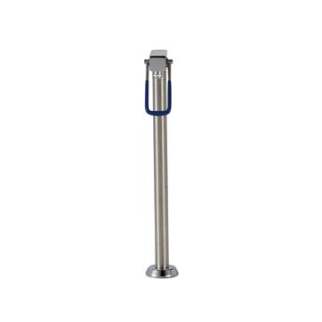 Picture of Encore® Glass Filler, Deck Mount with 12" Riser, 3/8" NPT and Polished Chrome Plated Brass Finish