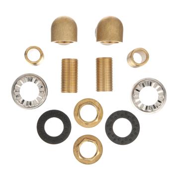 Picture of Wall Mount Faucet Mounting Kit for All 1/2" Wall or Splash Mount Faucets with Close Elbow and (2) Nipples