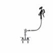 Picture of Utility Spray, deck mount, 4" (102mm) O.C., 10" (356mm) swivel stainless steel tubular swing spout