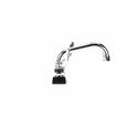 Picture of Encore 4" OC Deck Mount Faucet with 6" Swivel Spout with Vandal Resistant Aerator and 4" Wrist Blade Handles