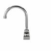 Picture of Encore 4" OC Deck Mount Faucet Ceramic Valves with 6" Swivel Gooseneck Spout