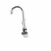 Picture of Encore® 4" OC Wall Mount Faucet with 3-1/2" Rigid Gooseneck Spout and 4" Wrist Blade Handles