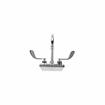 Picture of Encore® 4" OC Wall Mount Faucet with 6" Swivel Gooseneck Spout and 4" Wrist Blade Handles