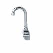 Picture of Encore 4" OC Wall Mount Faucet Ceramic Valves with 3-1/2" Swivel Gooseneck Spout and 4" Wrist Blade Handles
