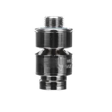 Picture of Chrome Plated Brass In-Line Vacuum Breaker for Bottom of Pre-Rinse Riser Application
