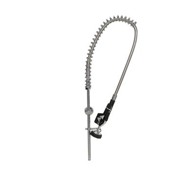 Picture of Encore Pre-rinse Top Half Includes Riser, Hook, Spring, Wall Bracket, 44" Hose & Spray Valve