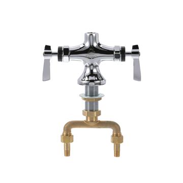 Picture of Encore Double Pantry Pre-Rinse Body (Single Hole, Polished Chrome, 2 Handle Faucet, Ceramic Valve)