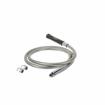 Picture of Encore Stainless Steel Pre Rinse Hose 72" Universal with Grip and Adapters