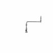 Picture of Encore® Brass Chrome Plated Double Pantry Faucet with Elevated 18" Double Jointed Swivel  Spout