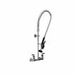 Picture of Encore® 8" OC. Brass Chrome Plated Wall Mount Pre Rinse Assembly with Wall Bracket