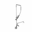 Picture of Encore® 8" OC  Brass Chrome Plated Swivel Arm Pre-rinse Assembly with 12" Swivel Arm 12" Add-On Faucet and 26" Riser