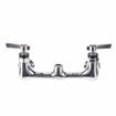Picture of 8" OC Encore Brass Chrome Plated Wall Mount Faucet Body Only for Pre-Rinse with Compression Valves
