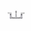 Picture of Encore® 8" OC. Brass Chrome Plated Wall Mount Faucet with 8" Swivel Spout