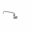 Picture of Encore® 8" OC. Brass Chrome Plated Wall Mount Faucet Ceramic Valves with 10" Swivel Spout