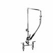 Picture of Encore  8" OC Brass Chrome Plated Deck Mount Rigid Arm Pre-Rinse Assembly with 26" Riser
