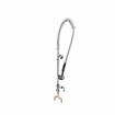 Picture of Encore® Brass Chrome Plated Single Deck Mount Pre-Rinse with Mixing Valve and Wall Bracket