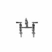 Picture of Encore® 6" OC Brass Chrome Plated Elevated Deck Mount Faucet with 10" Swivel Spout