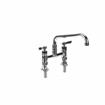 Picture of Encore® 6" OC Brass Chrome Plated Elevated Deck Mount Faucet with 10" Swivel Spout