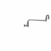 Picture of Encore® Brass Chrome Plated Single Wall Mount Faucet Ceramic Valves with Double Jointed 18" Swivel Spout