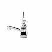 Picture of Encore® Brass Chrome Plated 4" OC Centerset Deck Mount Faucet with 4" Cast Spout Spout and 4" Wrist Blade Handles