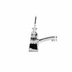 Picture of Encore® Brass Chrome Plated 4" OC Centerset Deck Mount Faucet with 4" Cast Spout Spout and 4" Wrist Blade Handles