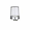 Picture of Aluminum Refrigerator Light With Clear Polycarbonate Globe