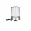 Picture of Aluminum Refrigerator Light With Clear Polycarbonate Globe