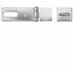 Picture of 2-1/2" L x 1" W x .072" H Stainless Steel Hasp and Staple