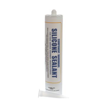 Picture of 10.3oz Aluminum Silicone Sealant Cartridge (packed 12 per box)