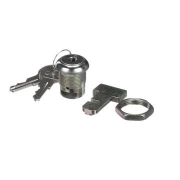 Picture of Stainless Steel Faced Metal Desk T-Bolt Drawer Lock