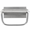 Picture of 3-1/2" Stainless Steel Straight Back Drop Handle