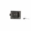 Picture of 3-5/16" L x 2-11/16" W x 1-13/32" H Stainless Steel Paddle Latch with Lock
