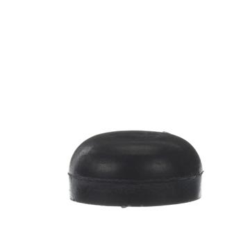 Picture of 15/16" OD x 3/8" H Black Rubber Recessed Bumper