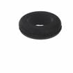 Picture of 13/16" OD x 1/2" ID x 9/32" H Black Rubber Grommet