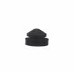 Picture of 3/8" OD x 3/64" H Black Rubber Button Bumper