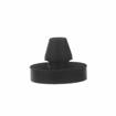 Picture of 1/2" OD x 1/16" H Black Rubber Button Bumper