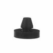 Picture of 1/2" OD x 1/16" H Black Rubber Button Bumper