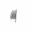 Picture of #10-24 Zinc Plated Steel Open Top Combination Locknut