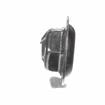 Picture of #10-24 Zinc Plated Steel Open Top Combination Locknut With Rubber Seal