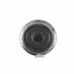 Picture of #10-24 x 1/2" H Bright Nickel Plated Steel Domed Combination Locknut With Rubber Seal