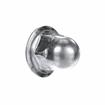 Picture of #10-24 x 1/2" H Zinc Plated Steel Domed Combination Locknut