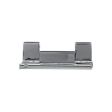 Picture of 1-3/16" Offset 3-3/4" L Chrome Plated Die Cast Slim-Line Standard Duty Edgemount Hinge