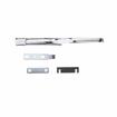 Picture of 10-3/4" L Chrome Plated Die Cast Magnetic/Mechanical Edgemount Latch With Offset Handle