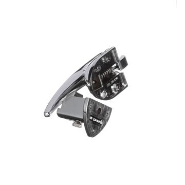Picture of 6-3/4" L Chrome Plated Die Cast Adjustable Surface Mount Latch For 5/8" To 1-1/4" Offset