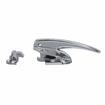 Picture of 6-3/4" L Chrome Plated Die Cast Adjustable Surface Mount Latch For Flush To 3/8" Offset