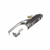 Picture of 10-1/4" L Chrome Plated Die Cast Mechanical Edgemount Latch With Offset Handle And Cylinder Lock